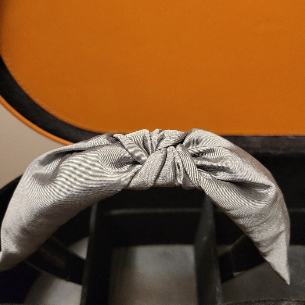 New Grey Thai Silk like hair band